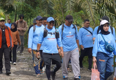 DPD Matahari Pagi Indonesia Kota Medan Gelar Hash Run dan Baksos di desa Suka Makmur, Sikabung-kabung