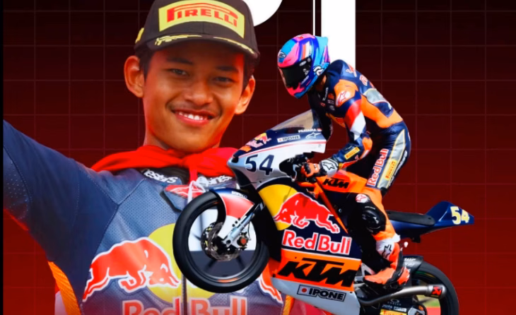 Veda Ega Pratama, Anak Bangsa Naik Kelas Dunia! Juara Red Bull MotoGP Mugello
