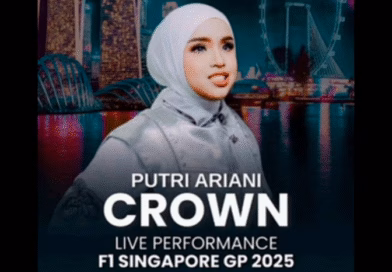 Putri Aryani, Satu-satunya Penyanyi Indonesia di Tahun 2025 Tampil di Formula One Singapura Grand Prix